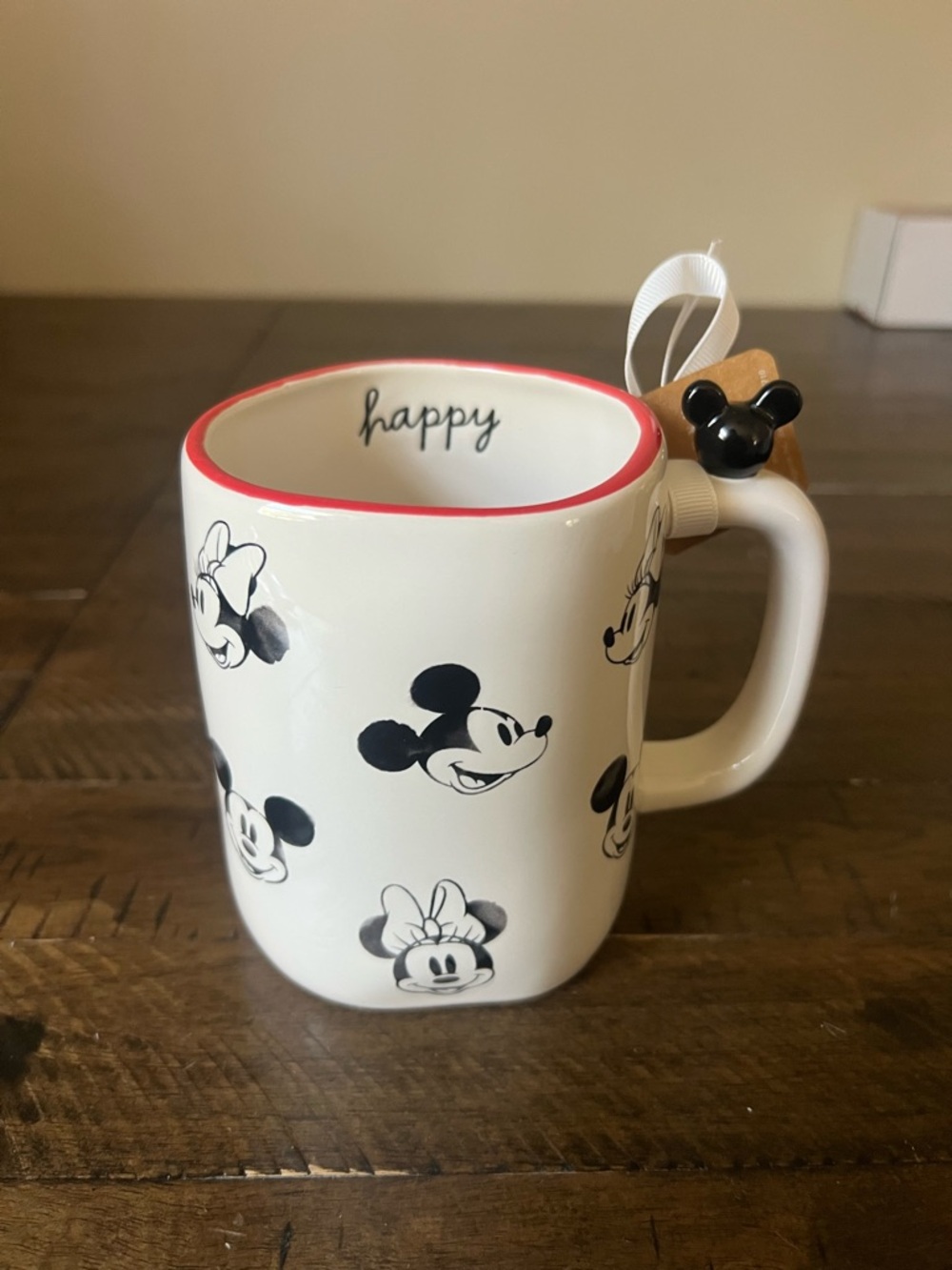 Rae Dunn Disney Mickey Mouse & Friends Ceramic Mug, NEW